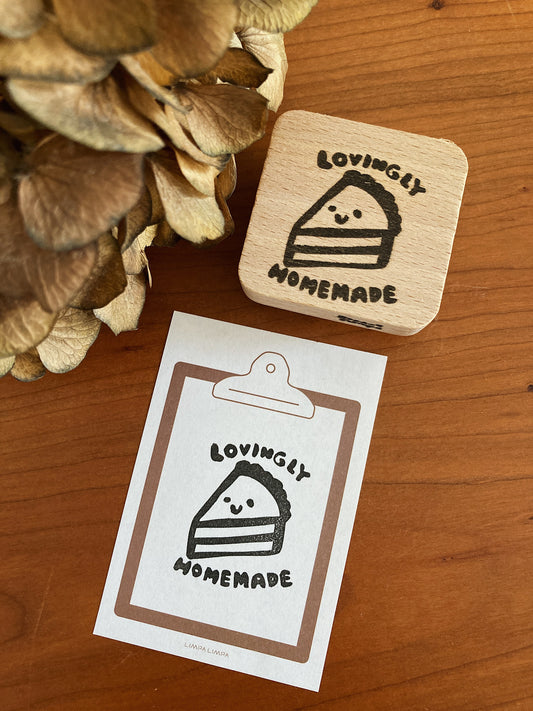 Lovingly Homemade Cake Stamp