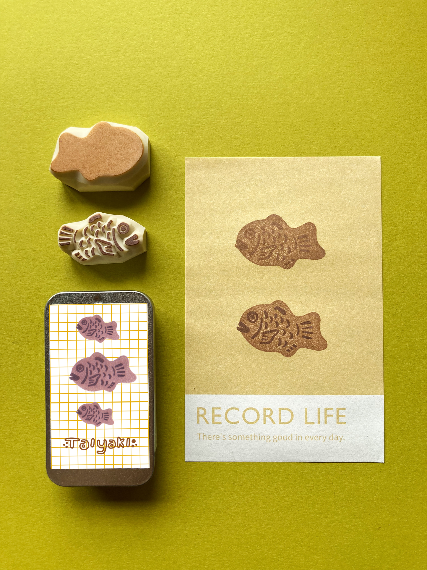 Taiyaki Stamp Set