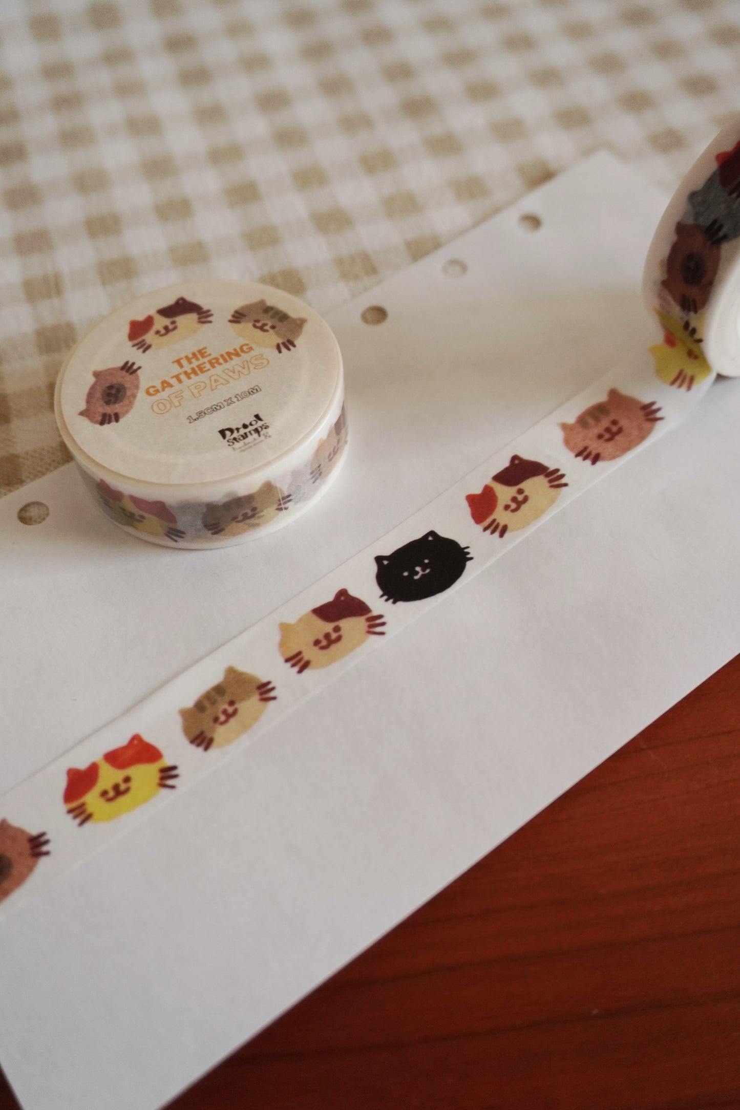 The Gathering Of Paws Washi Tape