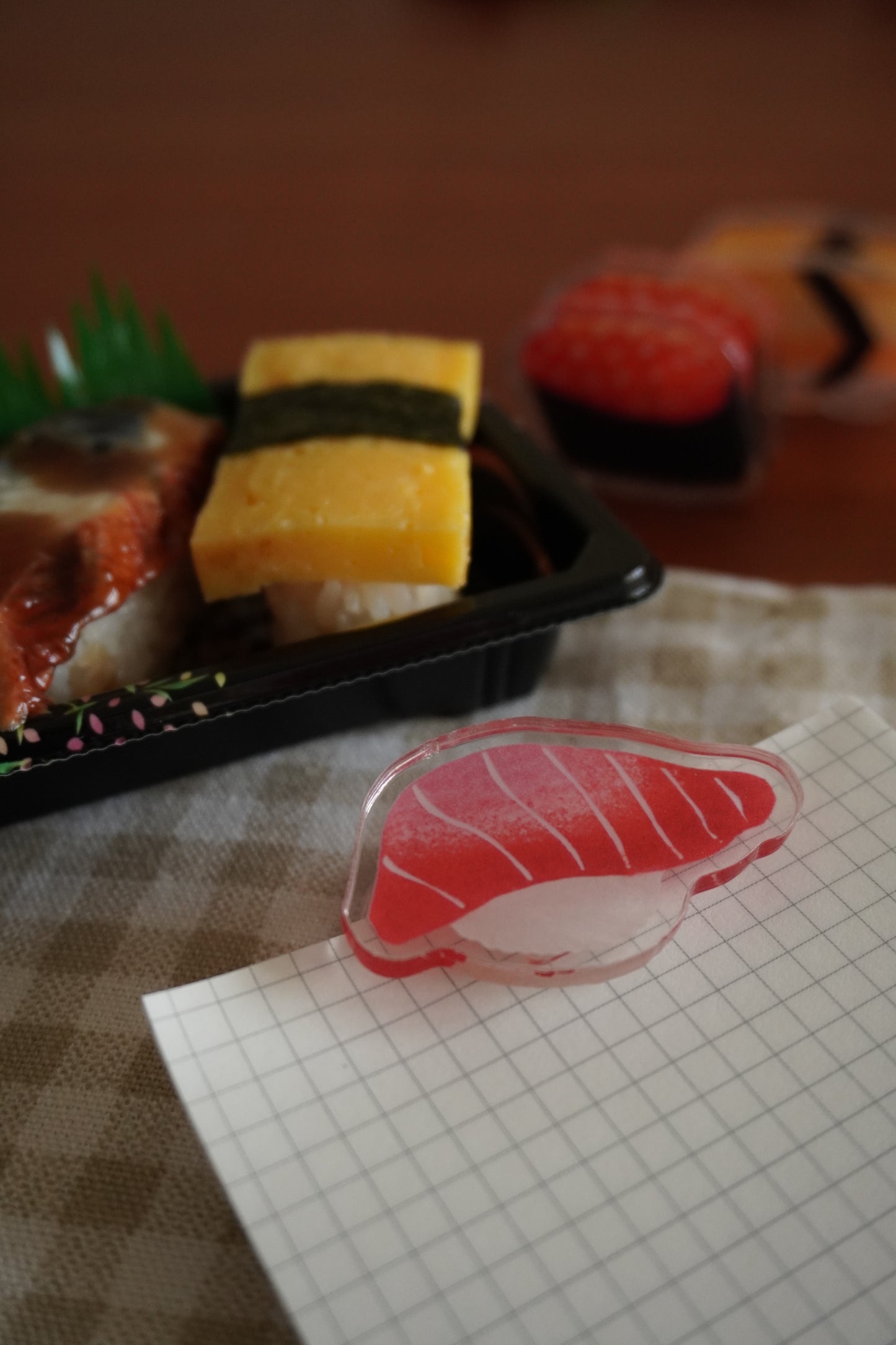 Tuna Sushi Acrylic Clip