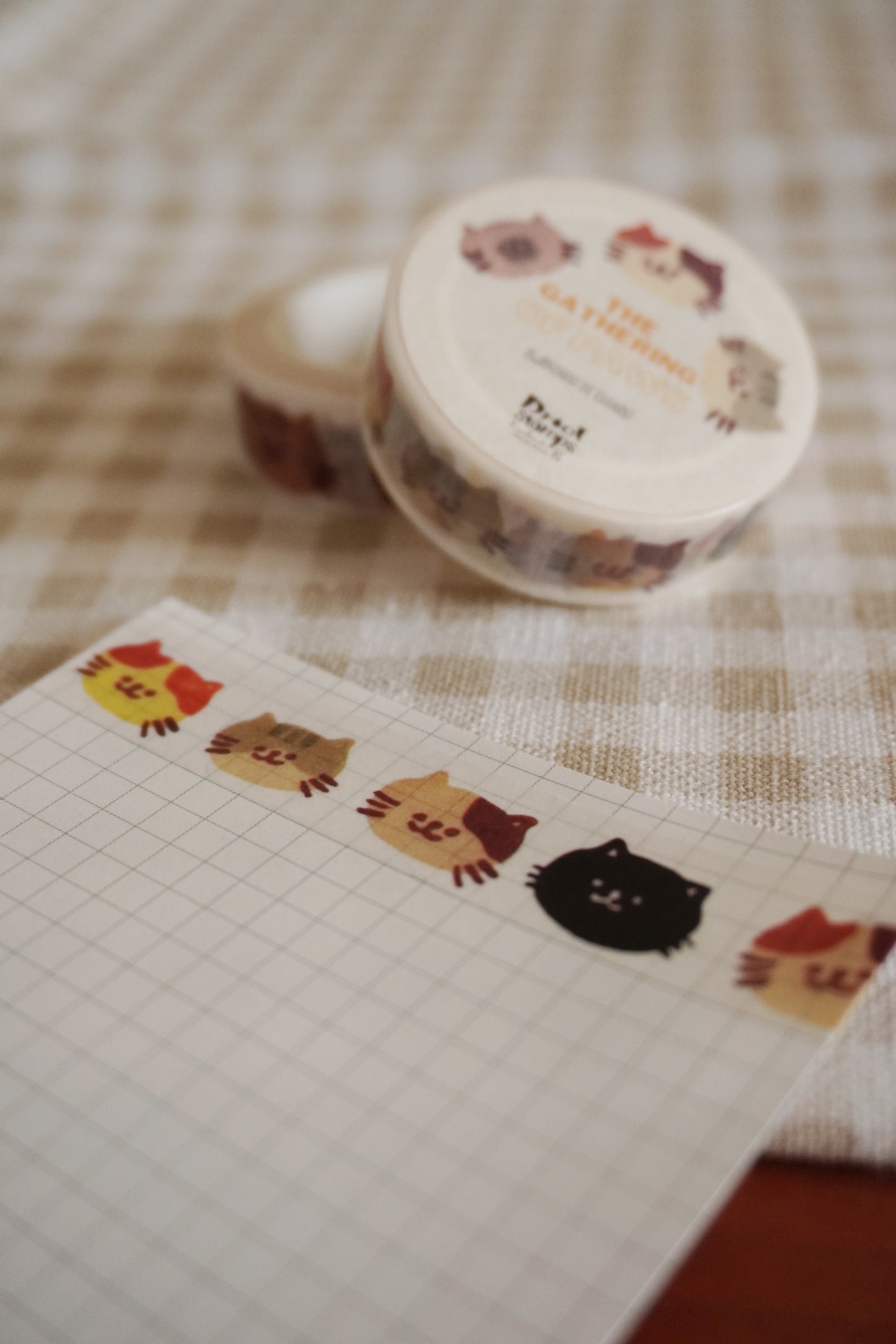 The Gathering Of Paws Washi Tape