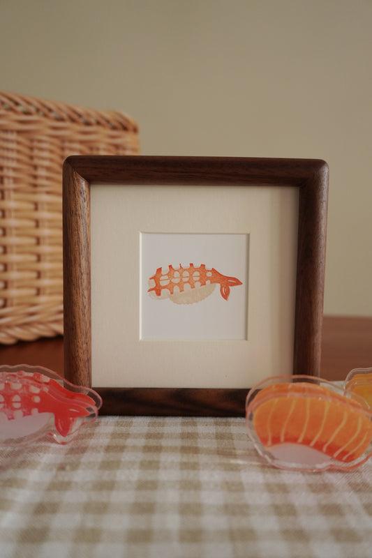 Mini Frame: Ebi Sushi