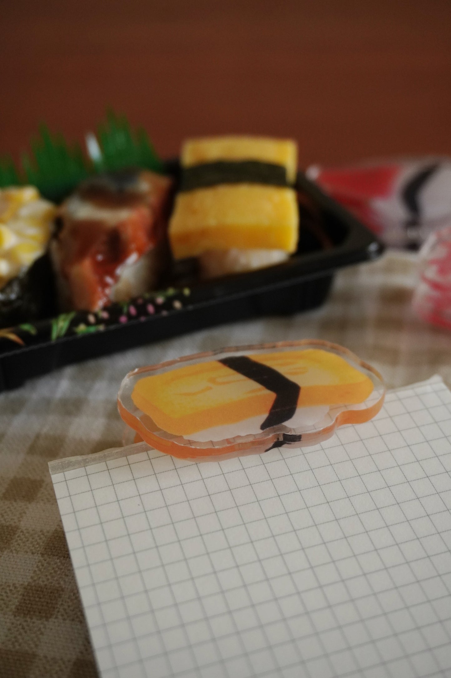 Tamago Sushi Acrylic Clip