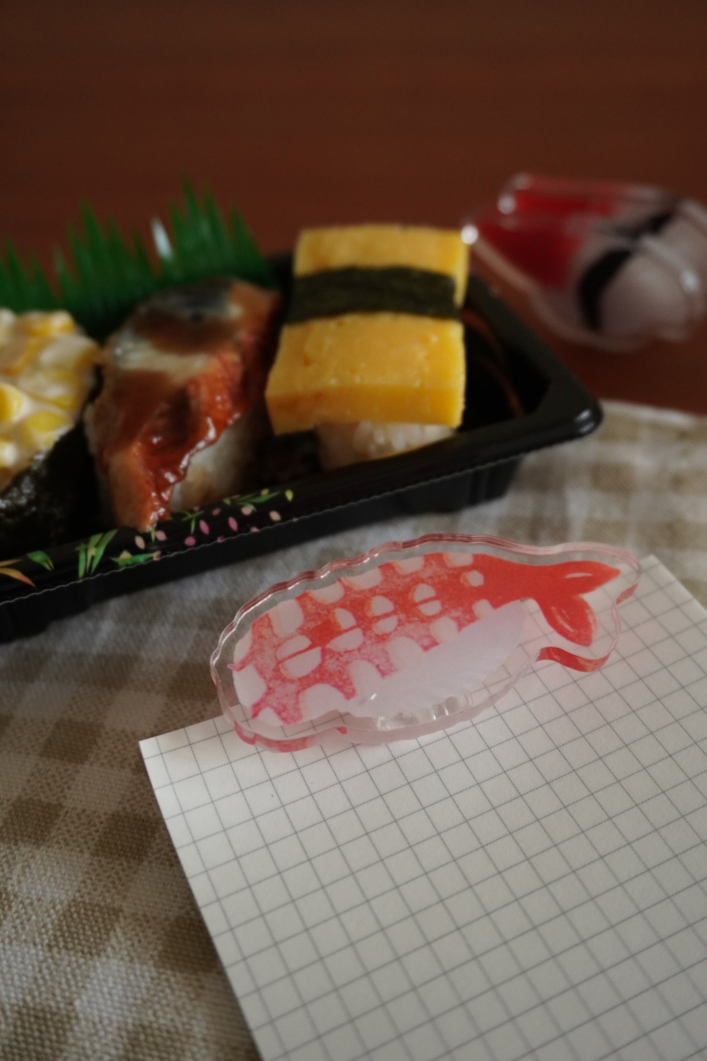 Ebi Sushi Acrylic Clip