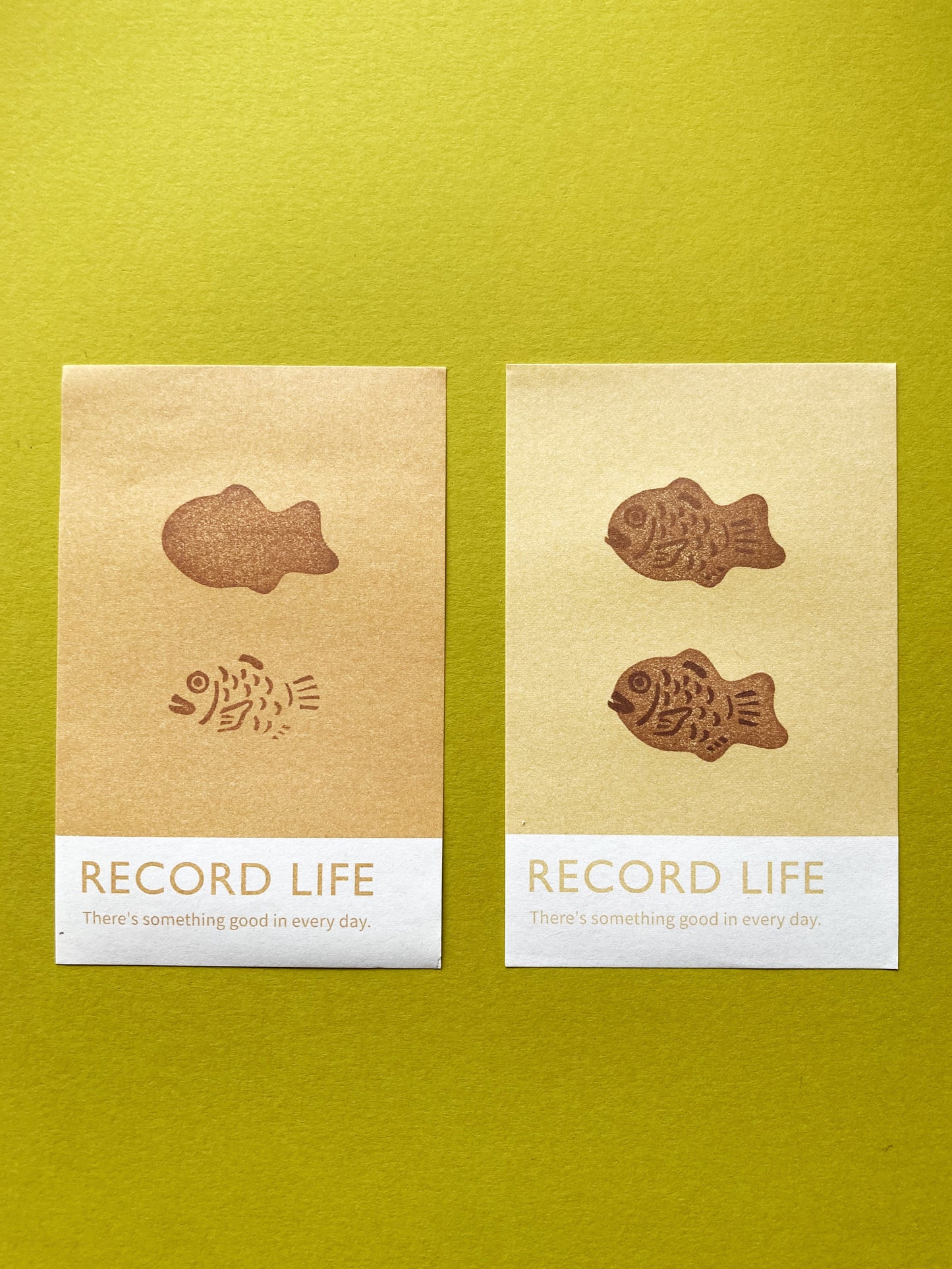 Taiyaki Stamp Set