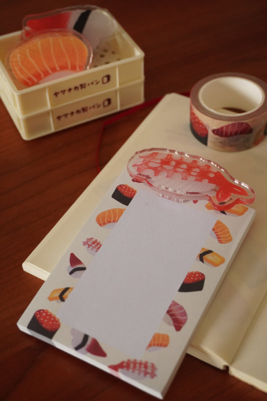 Sushi Snuggle Memo Pad